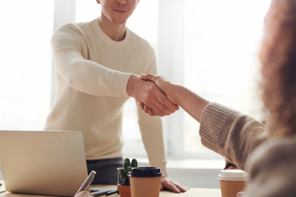 employee onboarding indiana handshake